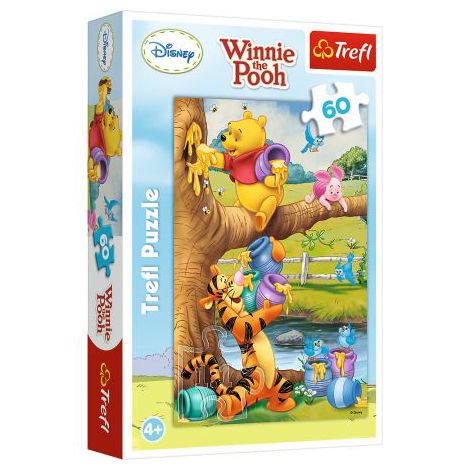 Puzzle Trefl 60el Kubuś Puchatek: Małe Co nieco